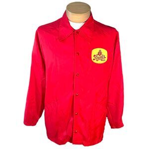 Vintage 70’s Lightweight Stroh’s Beer Windbreaker Jacket by Swingster